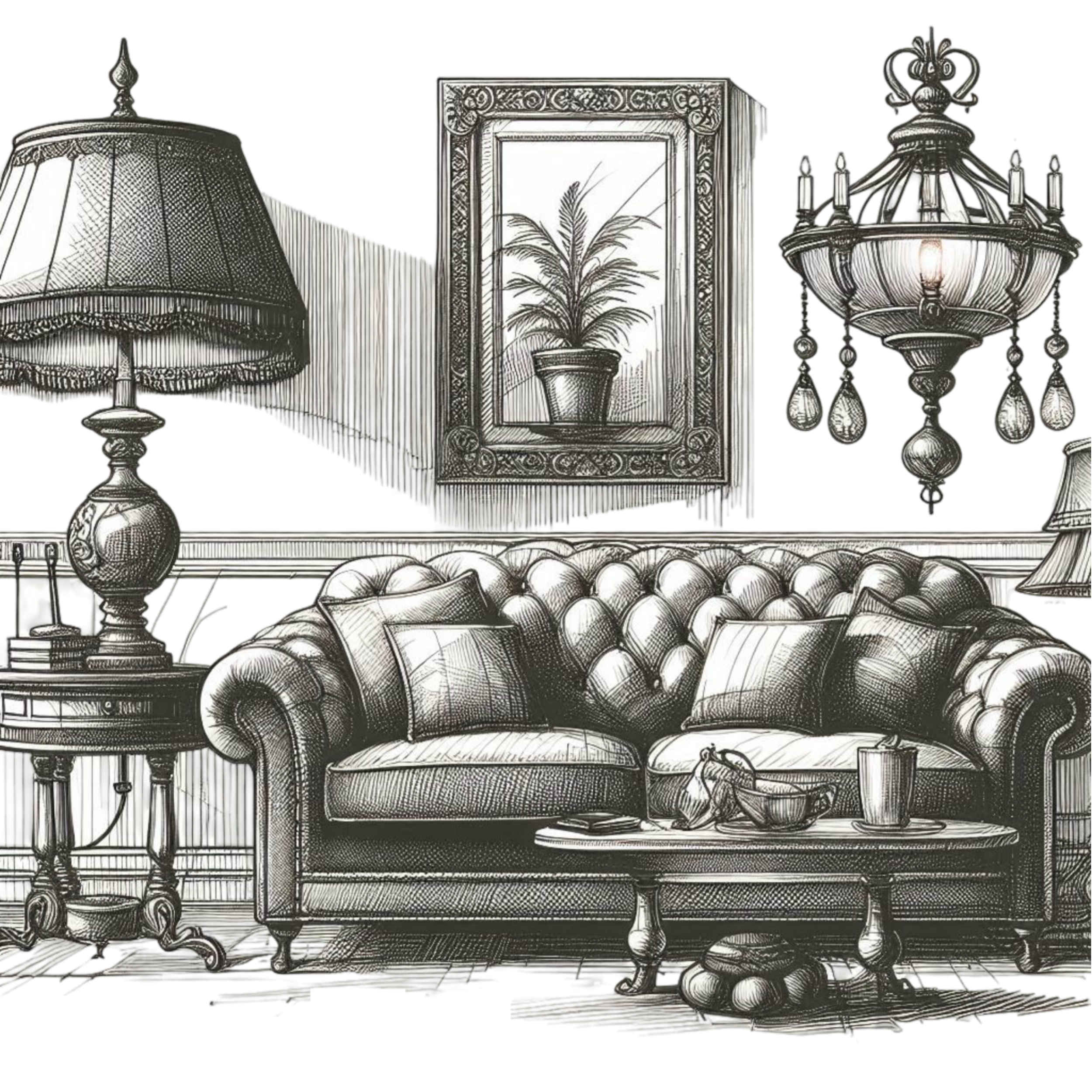 —Pngtree—3d modern living room on_15924902